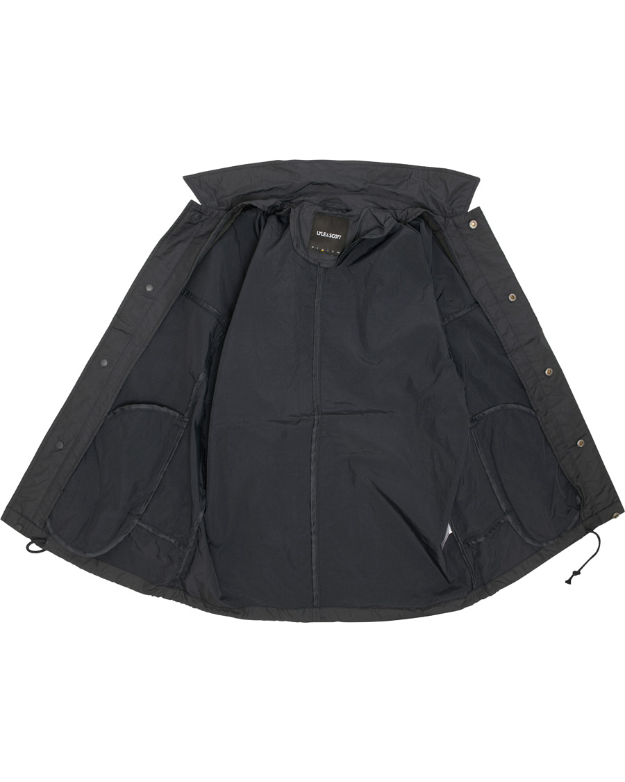 Herre | Jakker | Lyle & Scott | Coach Shirt Jacket Dark Navy