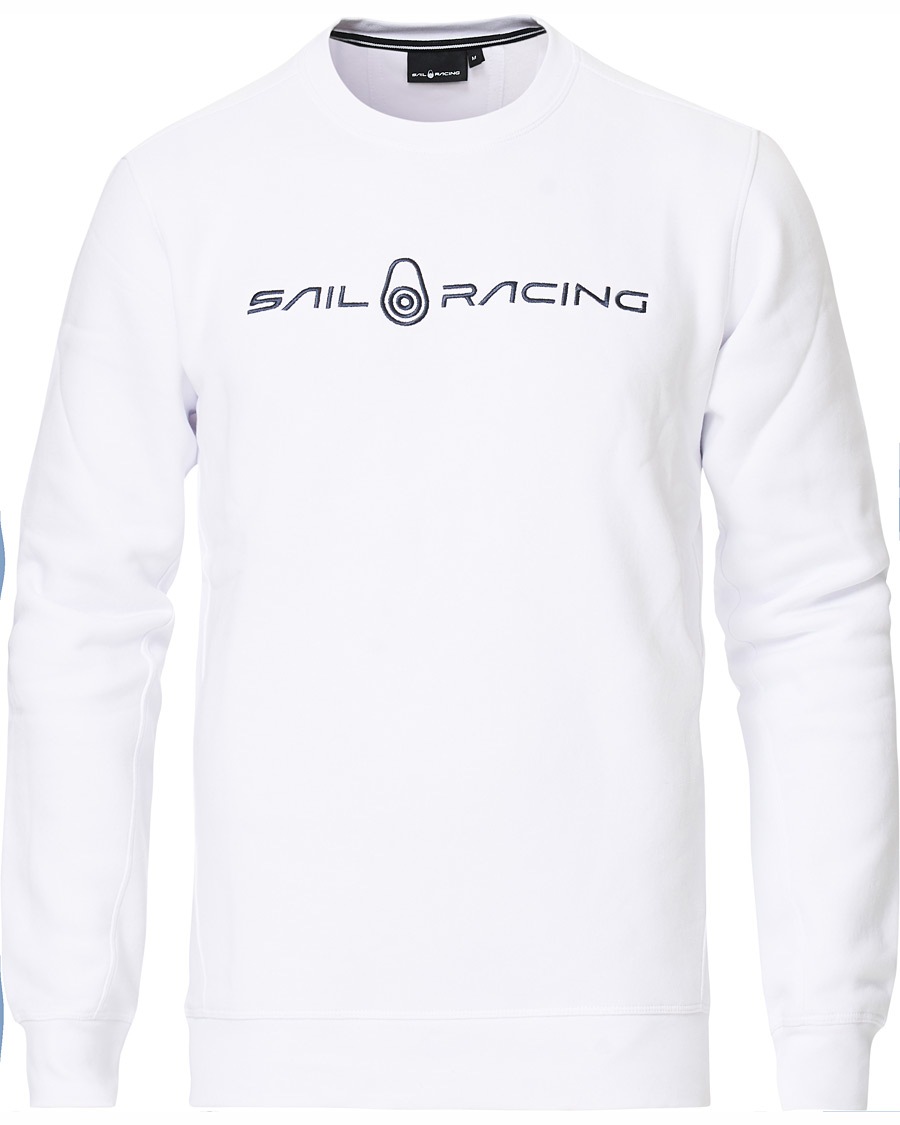 Herre |  | Sail Racing | Bowman Crew Neck Sweater White