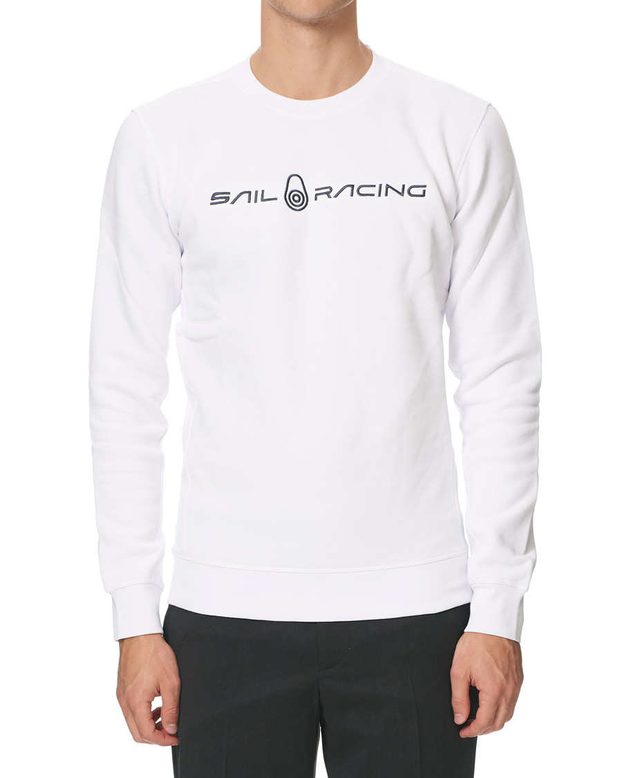 Herre |  | Sail Racing | Bowman Crew Neck Sweater White