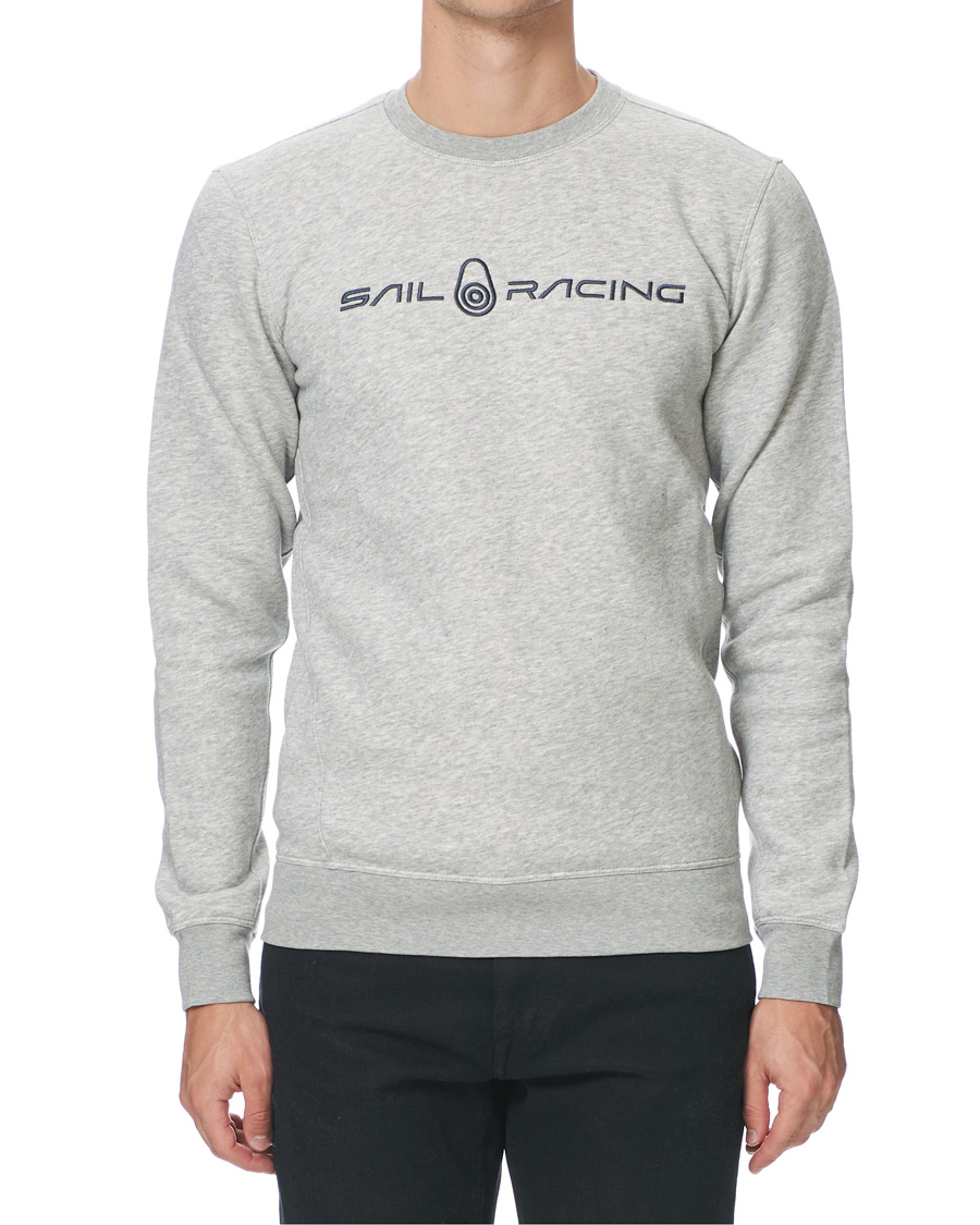 Herre |  | Sail Racing | Bowman Crew Neck Sweater Grey Melange