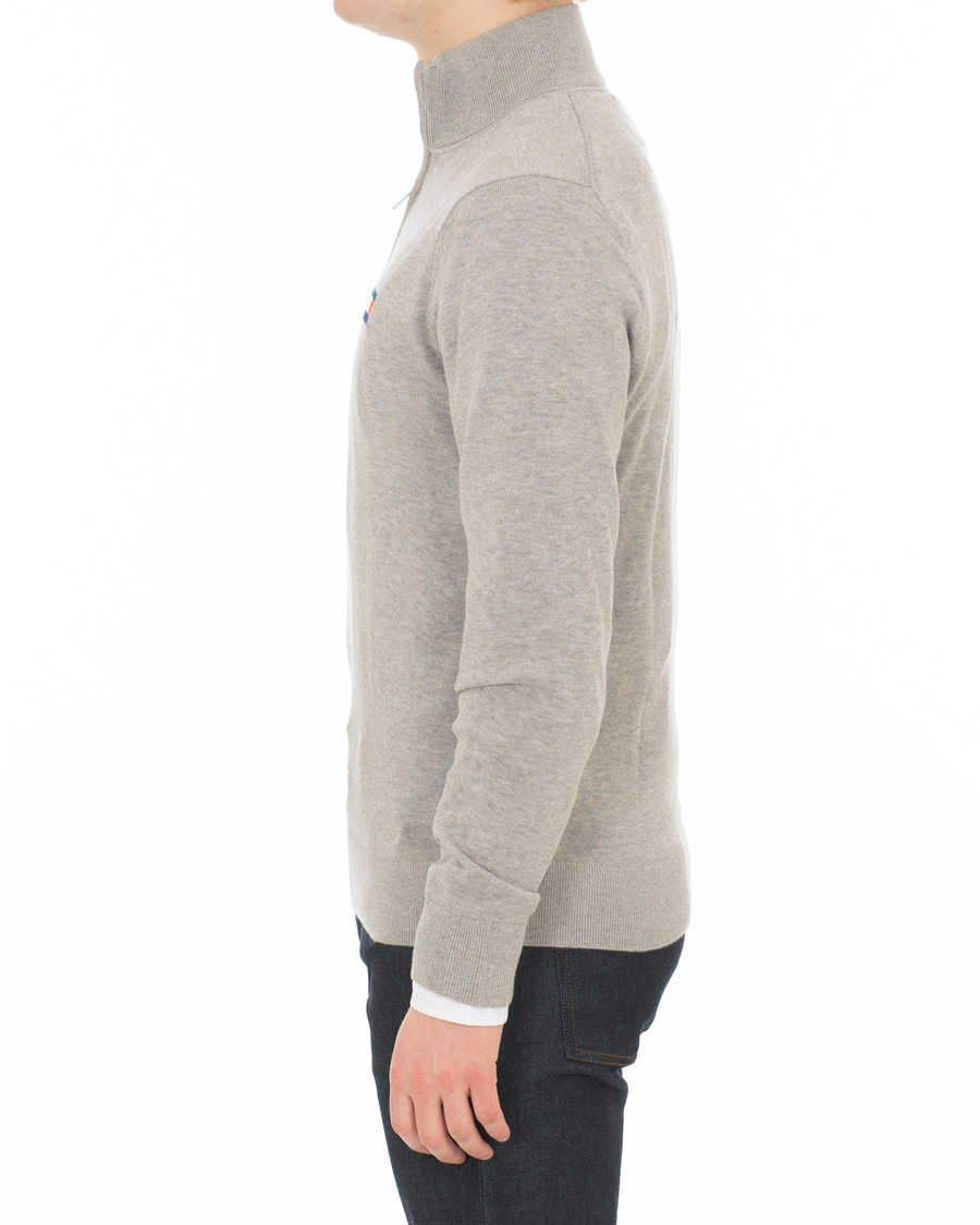 Herre | Gensere | Tommy Hilfiger | Mercedes Benz Half Zip Cloud Heather