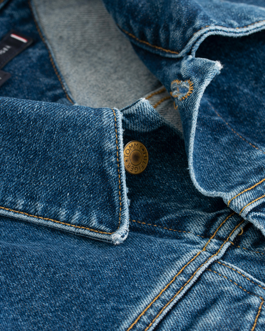 Herre | Jakker | Tommy Hilfiger | Trucker Denim Jacket Stone Wash