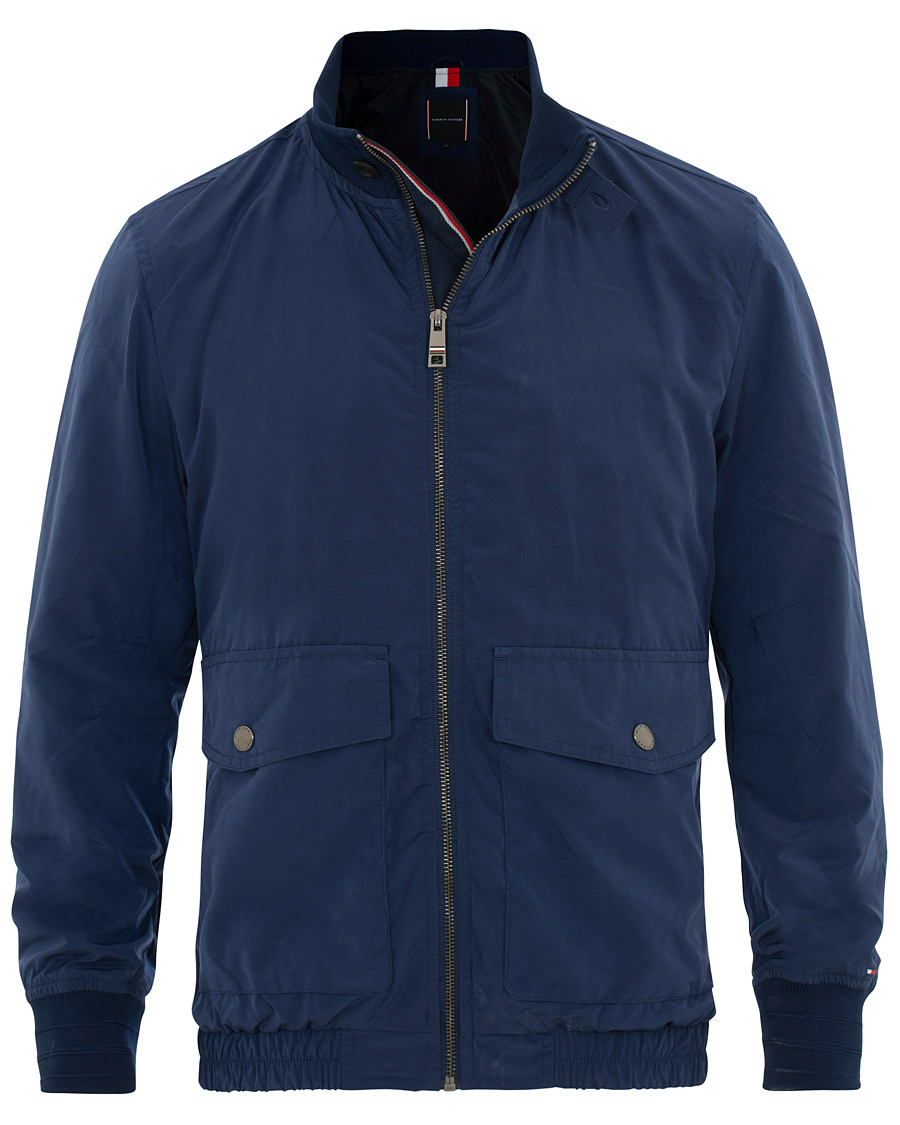 Herre | Jakker | Tommy Hilfiger | Harrington Jacket Light Marine Blue