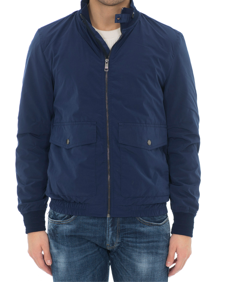 Herre | Jakker | Tommy Hilfiger | Harrington Jacket Light Marine Blue