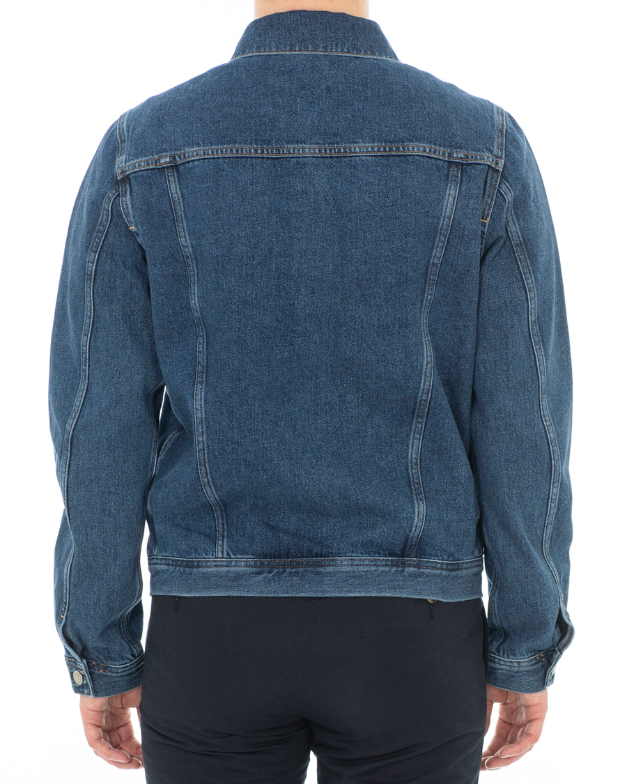 Herre | Jakker | GANT | Indigo Jeans Jacket Blue Wash