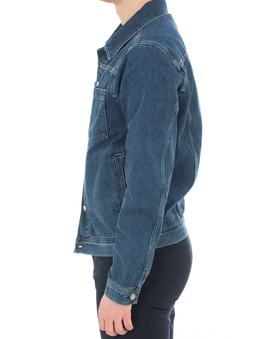 Herre | Jakker | GANT | Indigo Jeans Jacket Blue Wash