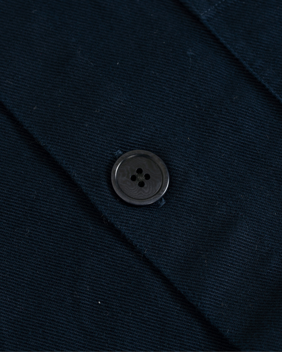 Herre | Skjorter | GANT | Heavy Twill Shirt Jacket Marine