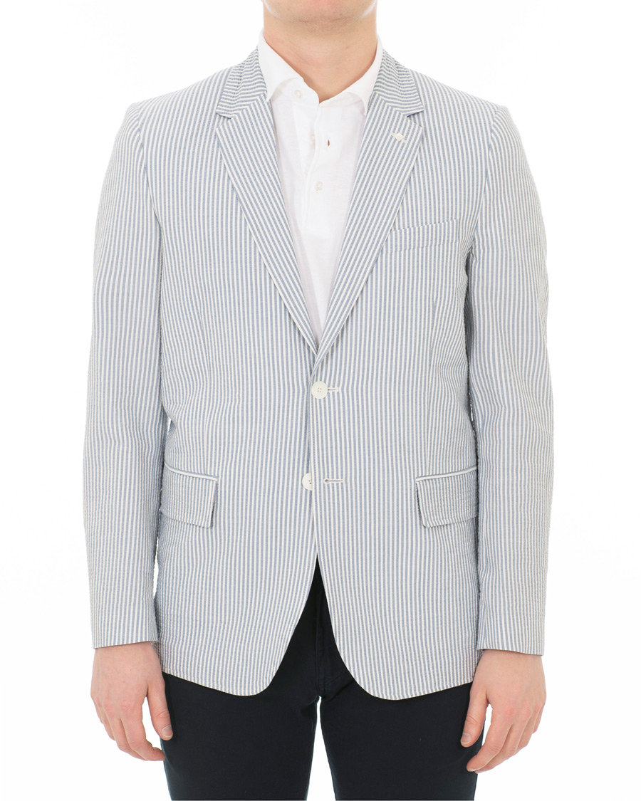 Herre | Dressjakker | Gant | Seersucker Stripe Blazer Eggshell