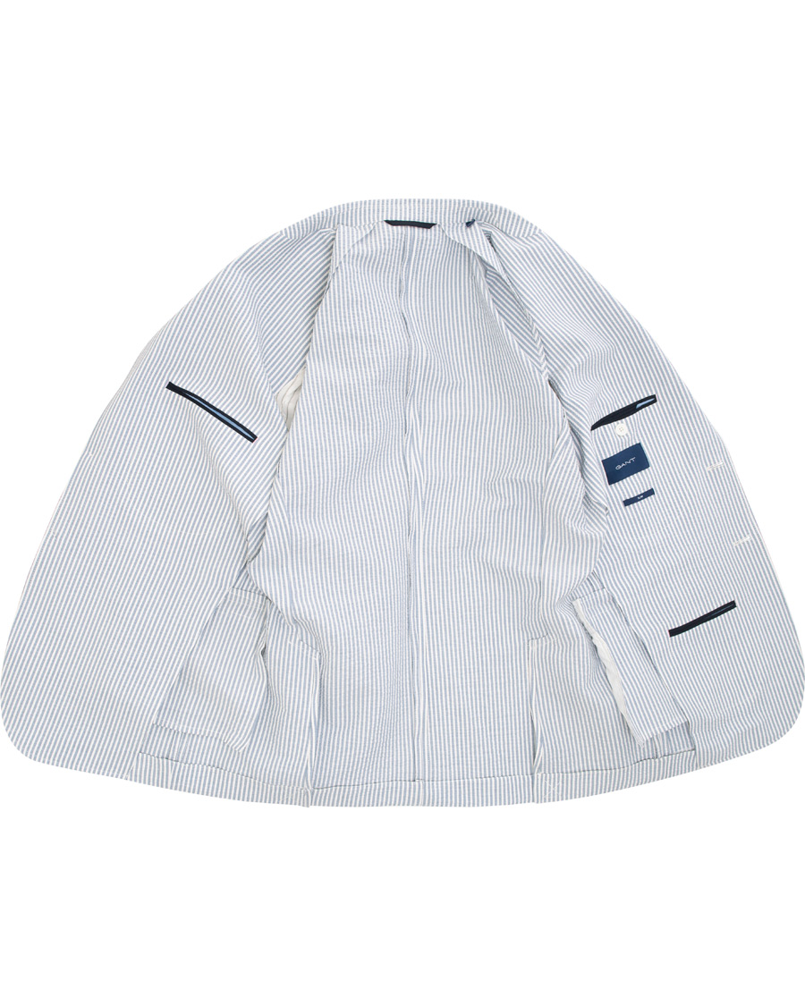 Herre | Dressjakker | Gant | Seersucker Stripe Blazer Eggshell
