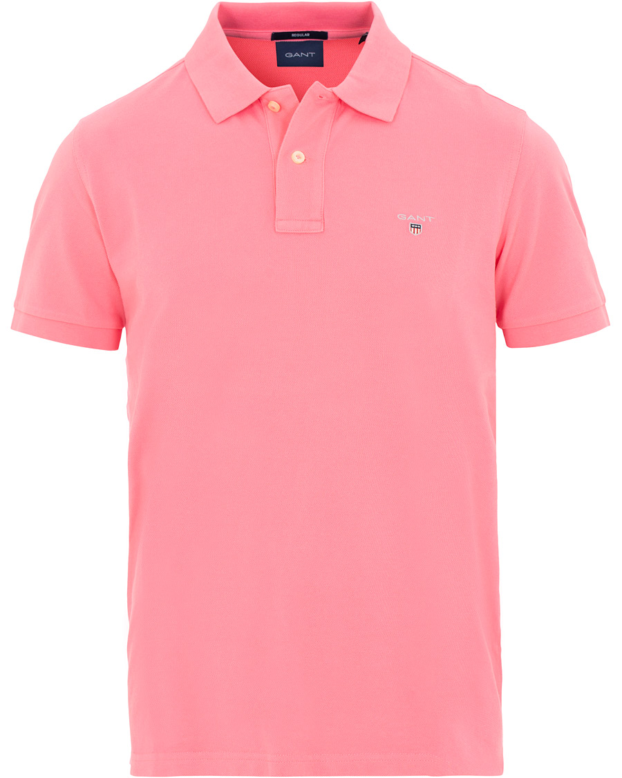 Herre | Pikéer | GANT | The Original Polo Pink Rose