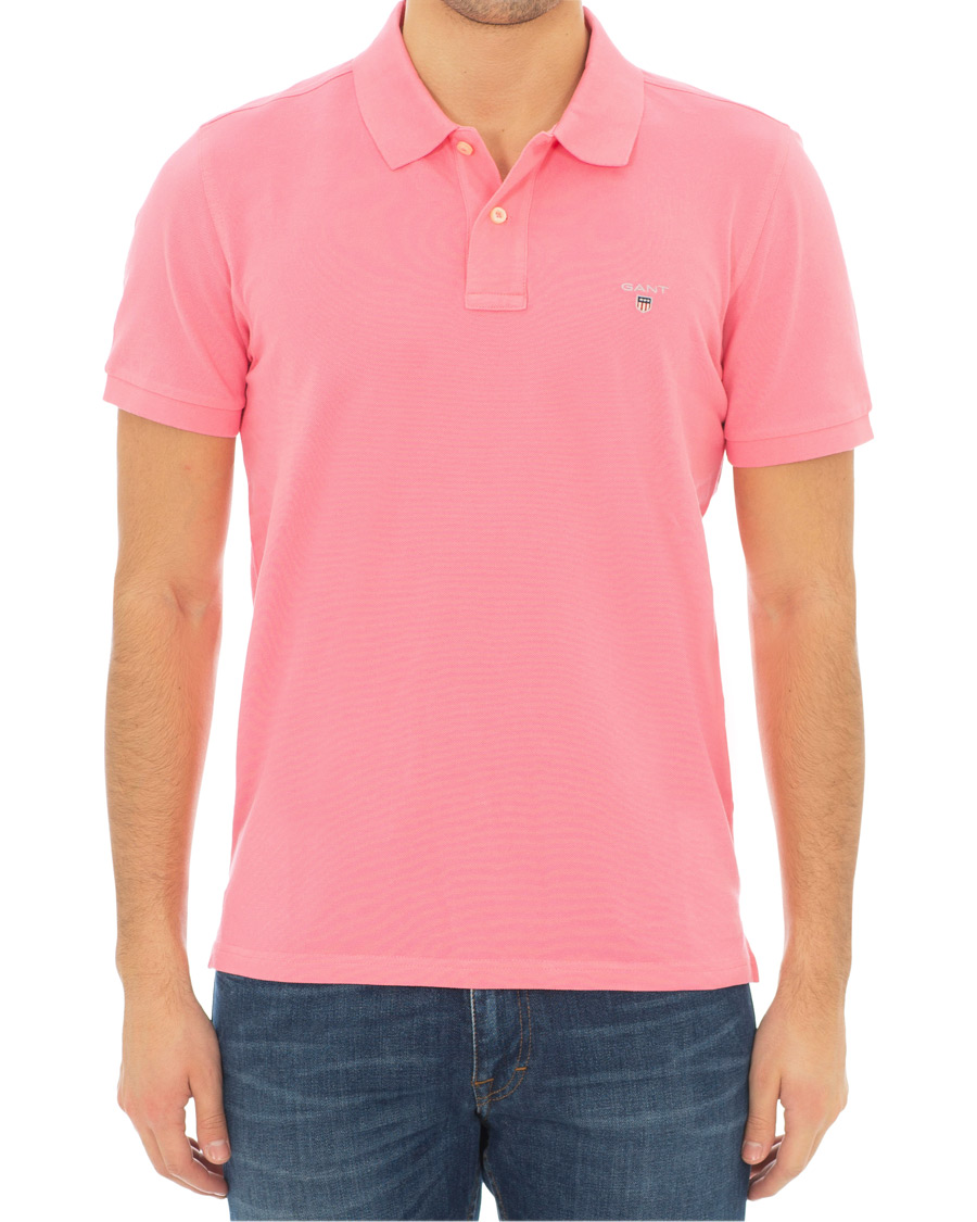 Herre | Pikéer | GANT | The Original Polo Pink Rose