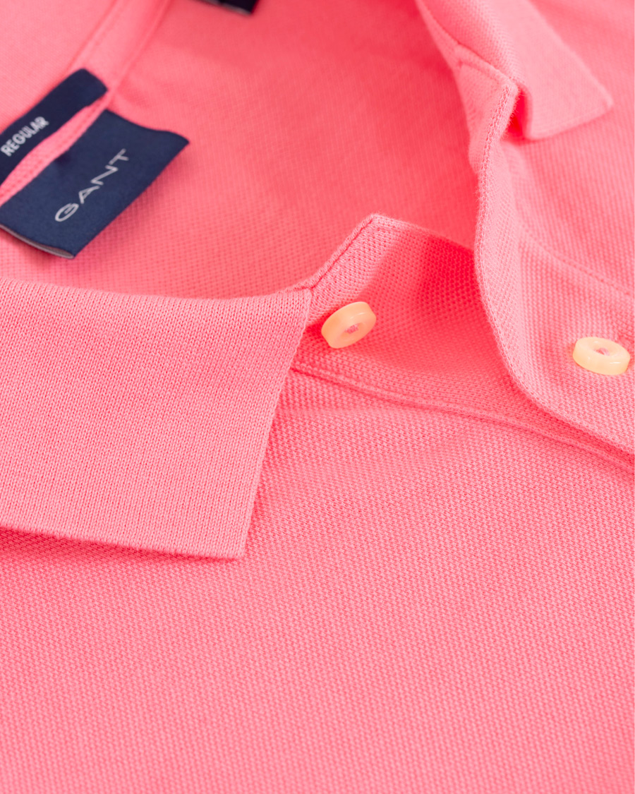Herre | Pikéer | GANT | The Original Polo Pink Rose