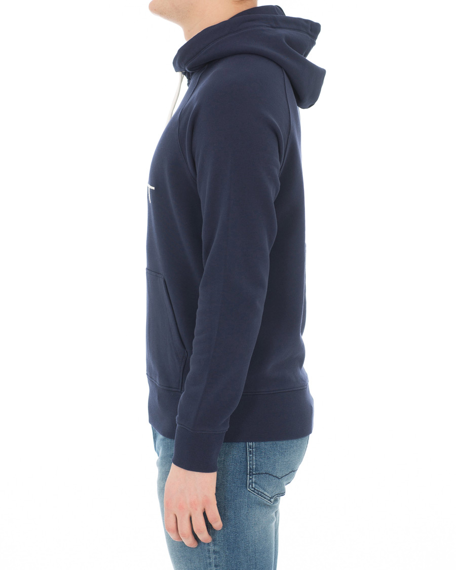 Herre | Gensere | GANT | Lock Up Hoodie Evening Blue