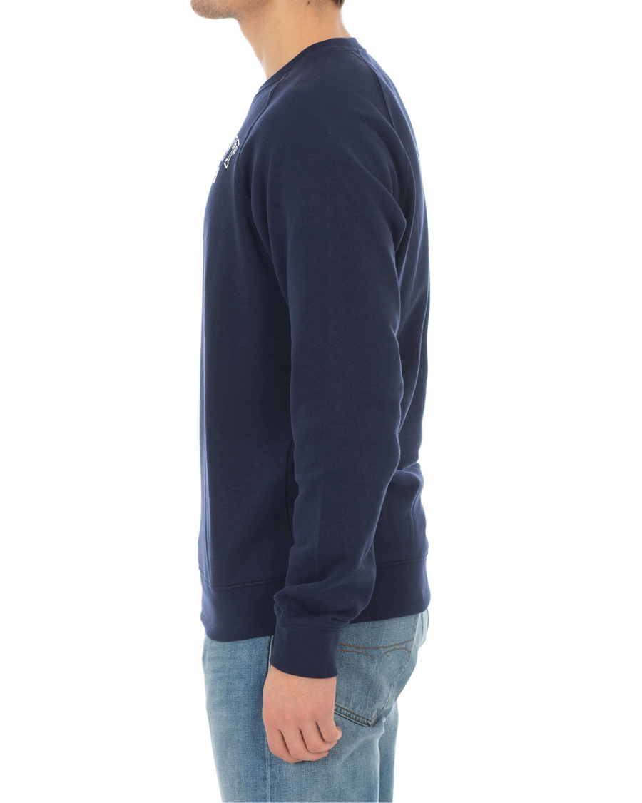 Herre | Gensere | GANT | Summer Logo Crew Neck Sweatshirt Evening Blue