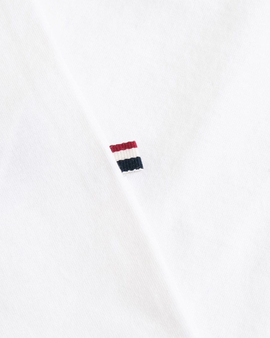 Herre | T-Shirts | GANT | Le Mans Crew Neck Tee White