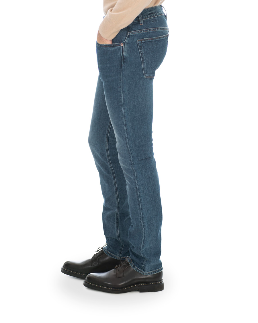 Herre | Jeans | C.O.F. Studio | M1 Slim Fit Stretch Jeans Heavy Used