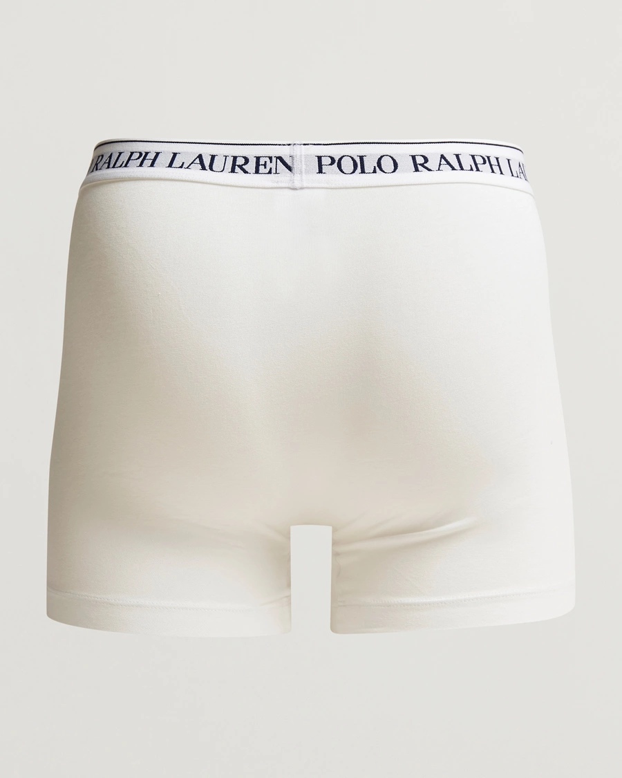Herre | | Polo Ralph Lauren | 3-Pack Stretch Boxer Brief White