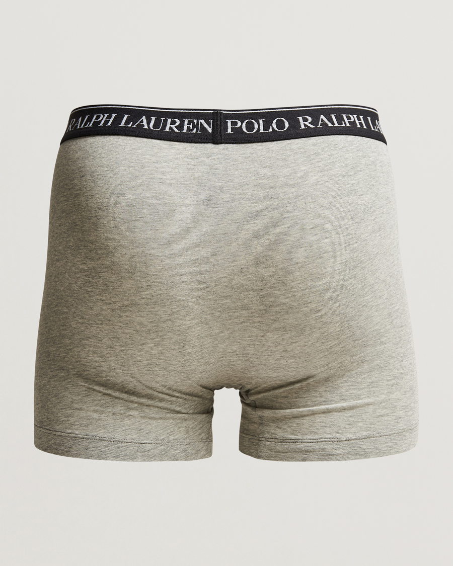 Herre | Undertøj | Polo Ralph Lauren | 3-Pack Stretch Boxer Brief White/Black/Grey