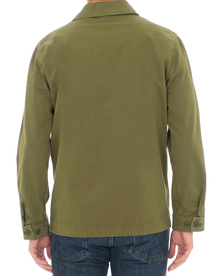 Herre | Jakker | Aspesi | Tigre Summer Cotton Jacket Military Green
