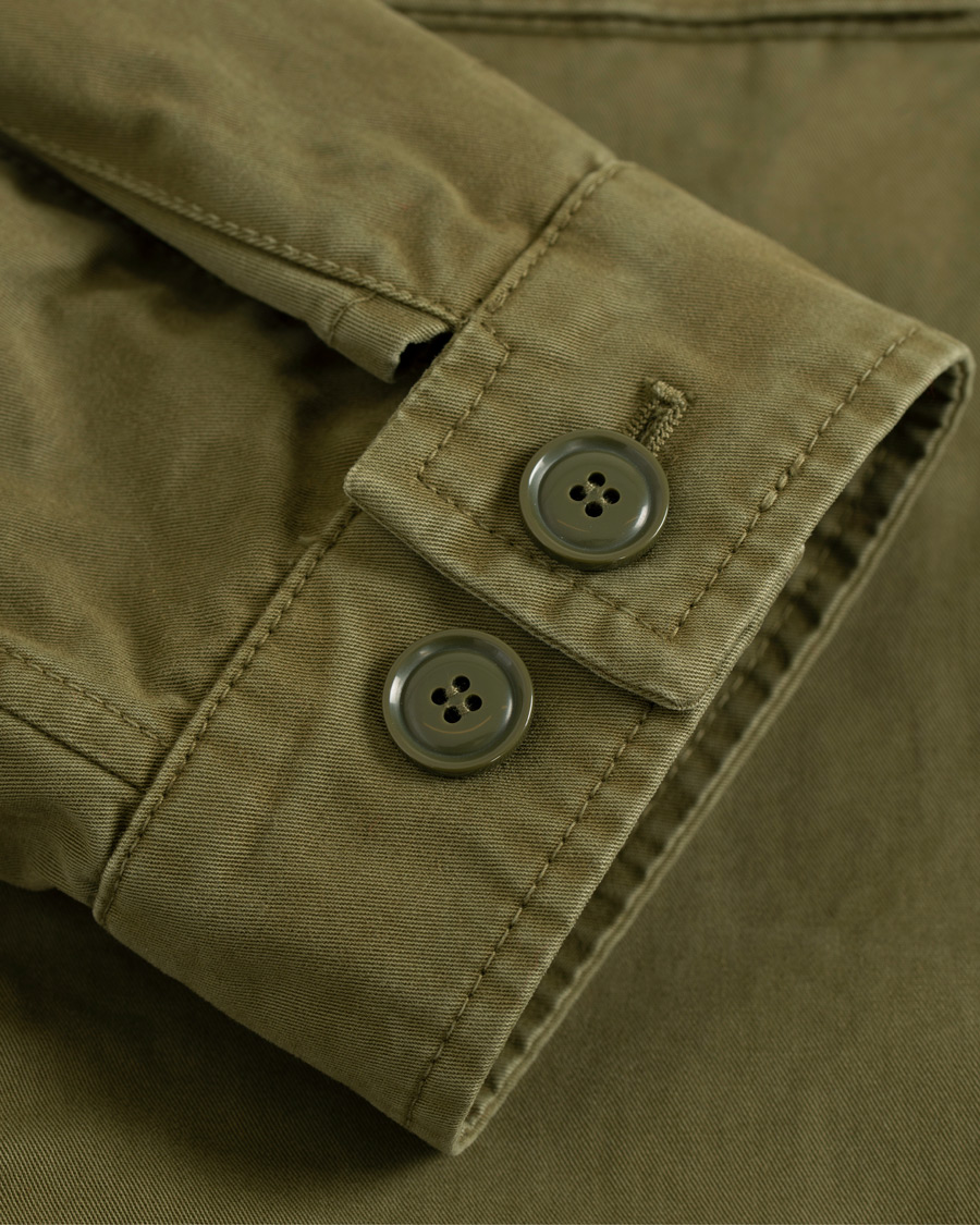 Herre | Jakker | Aspesi | Tigre Summer Cotton Jacket Military Green