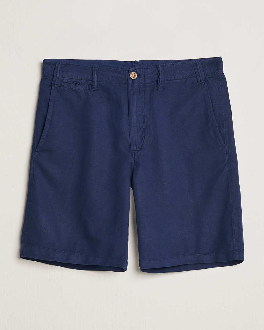 Herre | Shorts | Polo Ralph Lauren | Cotton/Linen Shorts Newport Navy