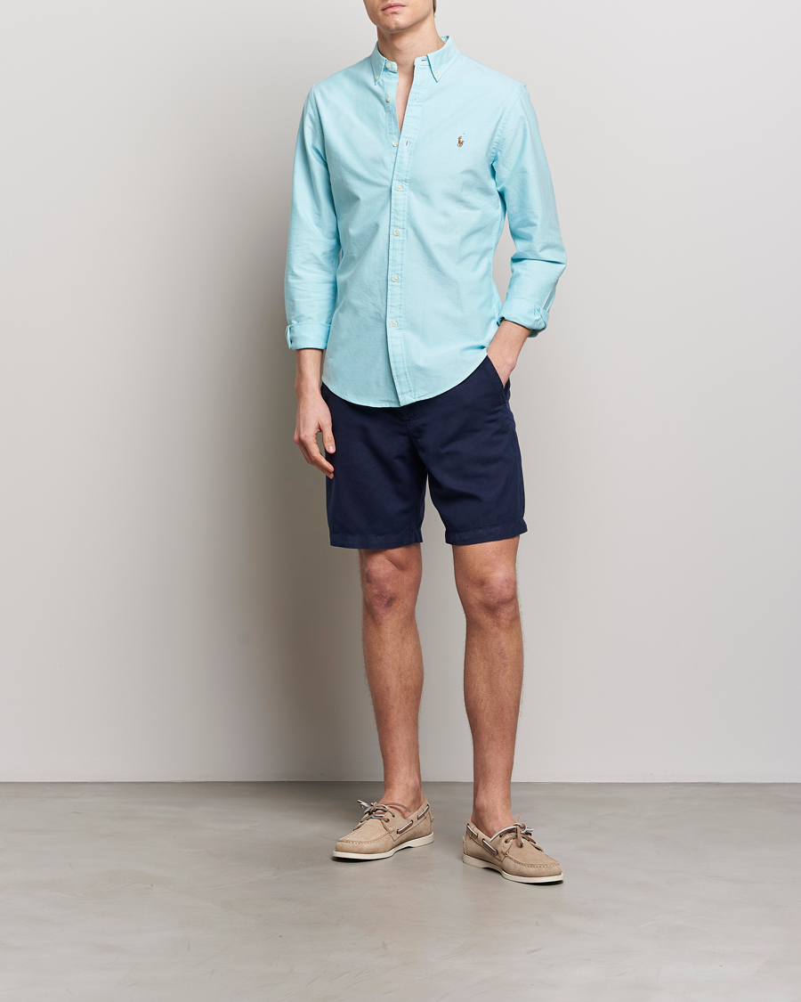 Herre | Shorts | Polo Ralph Lauren | Cotton/Linen Shorts Newport Navy