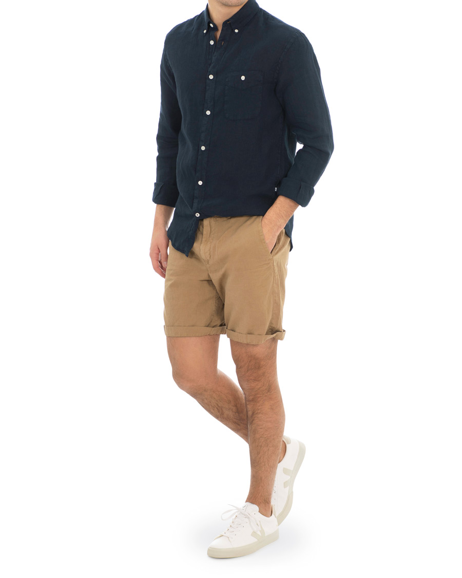 Herre | Shorts | Polo Ralph Lauren | Cotton/Linen Shorts Desert Khaki