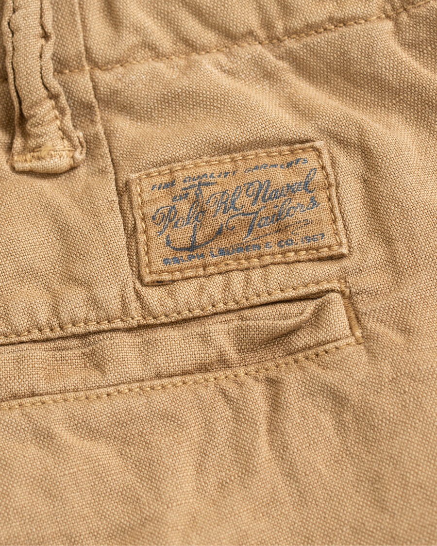 Herre | Shorts | Polo Ralph Lauren | Cotton/Linen Shorts Desert Khaki