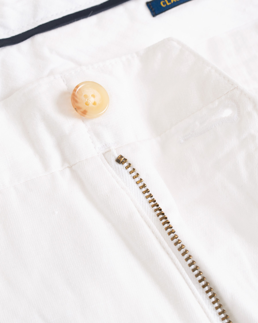 Herre | Bukser | Polo Ralph Lauren | Newport Linen Trousers Bright White