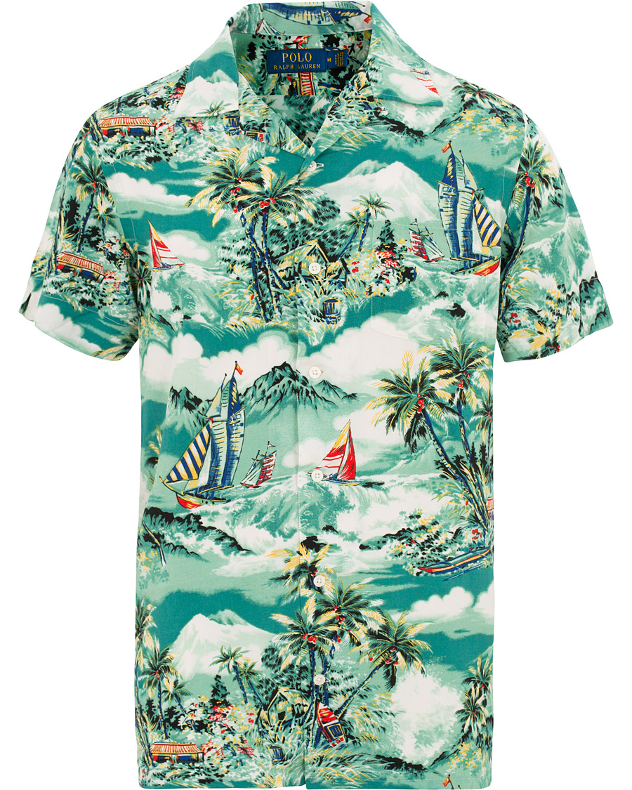 Herre | Skjorter | Polo Ralph Lauren | Core Fit Camp Collar Hawaii Shirt Stormy Tropical