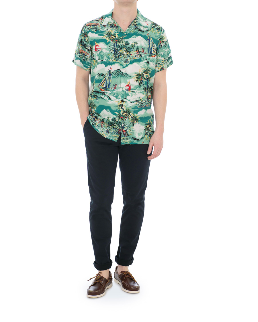 Herre | Skjorter | Polo Ralph Lauren | Core Fit Camp Collar Hawaii Shirt Stormy Tropical