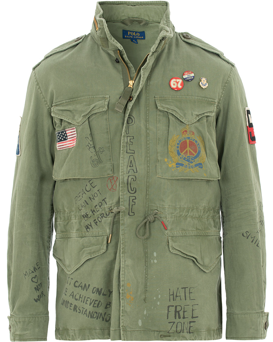 Herre | Jakker | Polo Ralph Lauren | Army Fieldjacket Olive