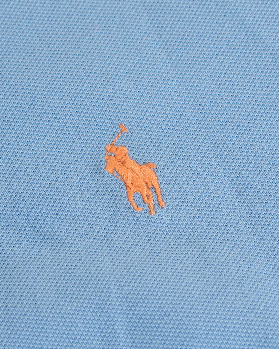 Herre | Pikéer | Polo Ralph Lauren | Custom Slim Fit Polo Baby Blue