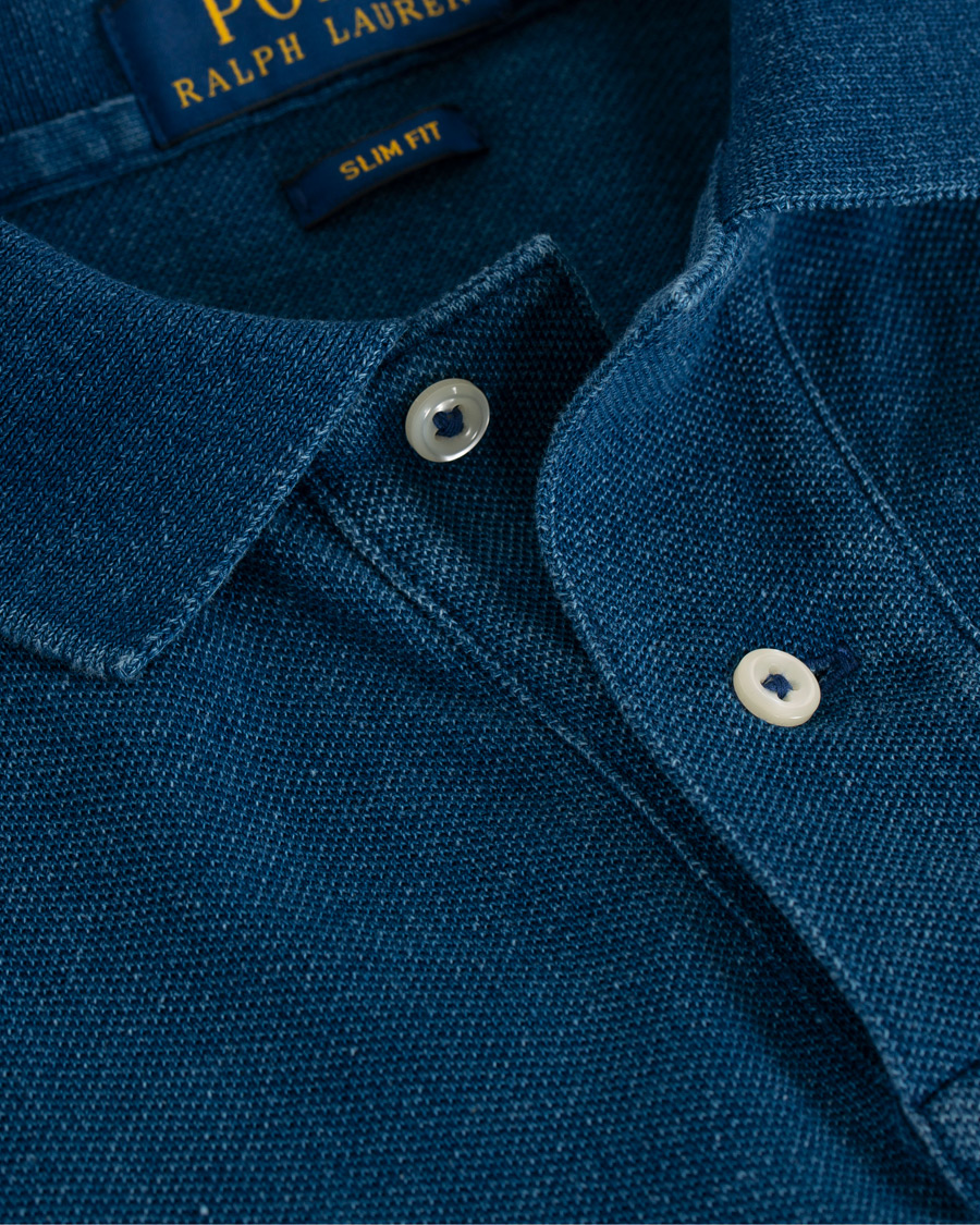 Herre | Pikéer | Polo Ralph Lauren | Slim Fit Polo Medium Indigo