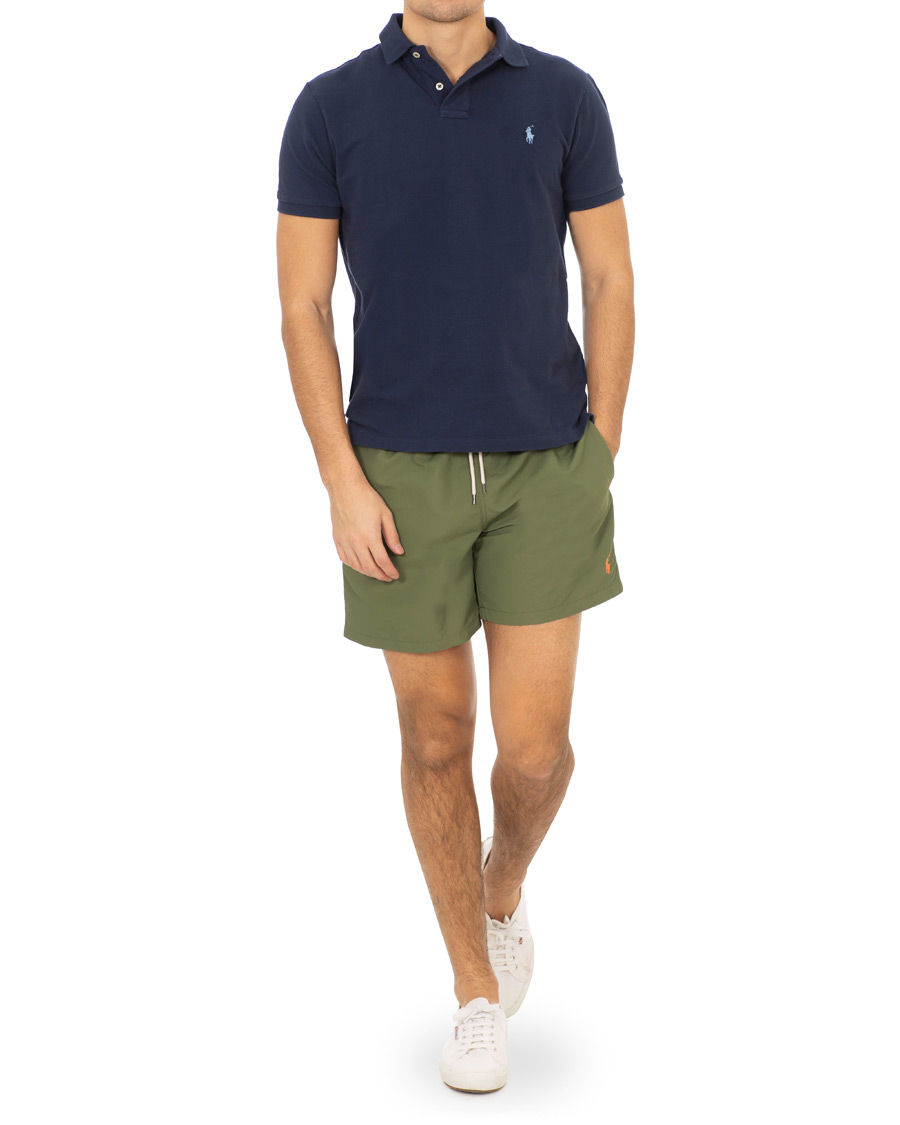 Herre | Badeshorts | Polo Ralph Lauren | Traveler Boxer Swimshorts Supply Olive