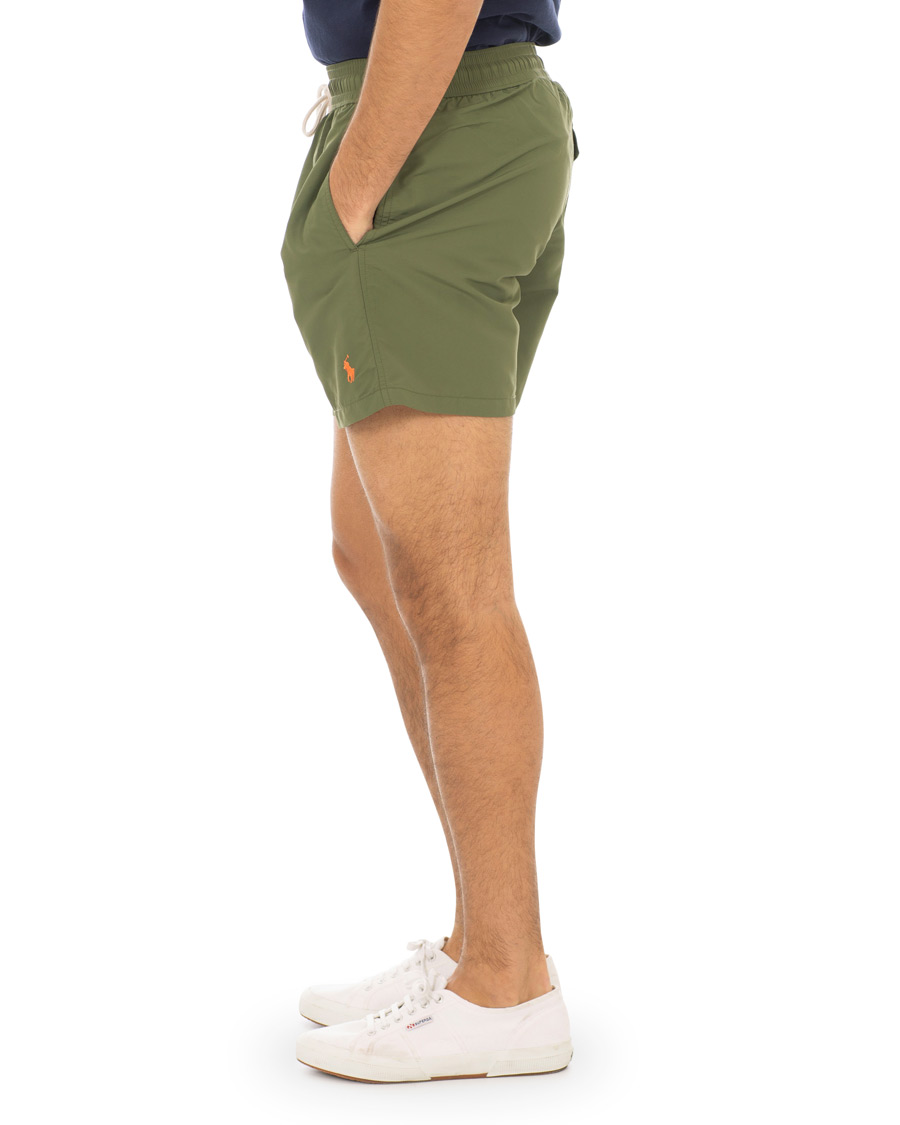 Herre | Badeshorts | Polo Ralph Lauren | Traveler Boxer Swimshorts Supply Olive
