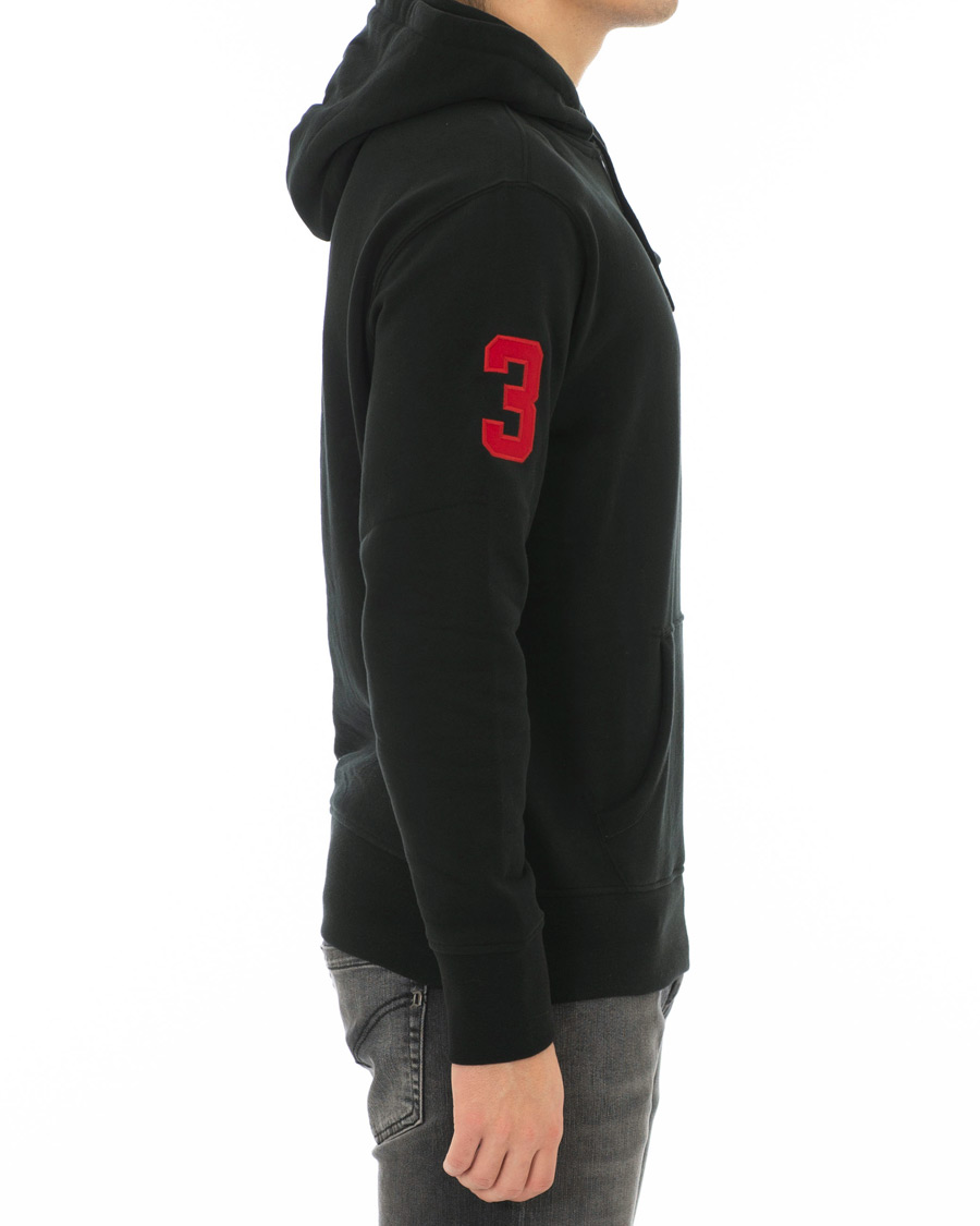 Herre | Gensere | Polo Ralph Lauren | Big Pony Hoodie Black