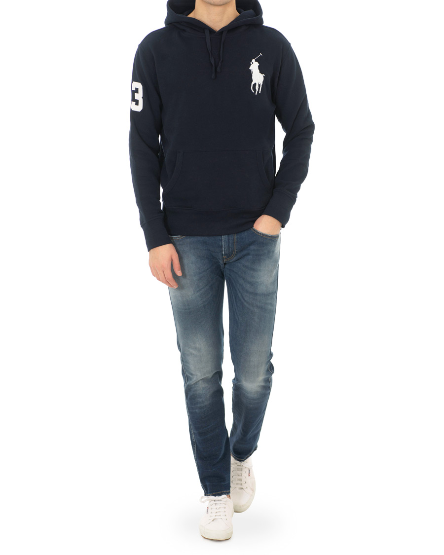 Herre | Gensere | Polo Ralph Lauren | Big Pony Hoodie Aviator Navy