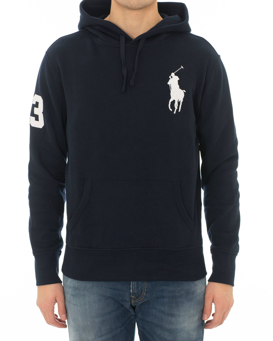 Herre | Gensere | Polo Ralph Lauren | Big Pony Hoodie Aviator Navy