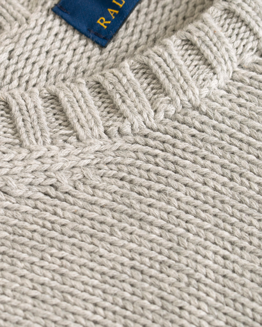 Herre | Gensere | Polo Ralph Lauren | Cotton Crew Neck Pullover Andover Grey