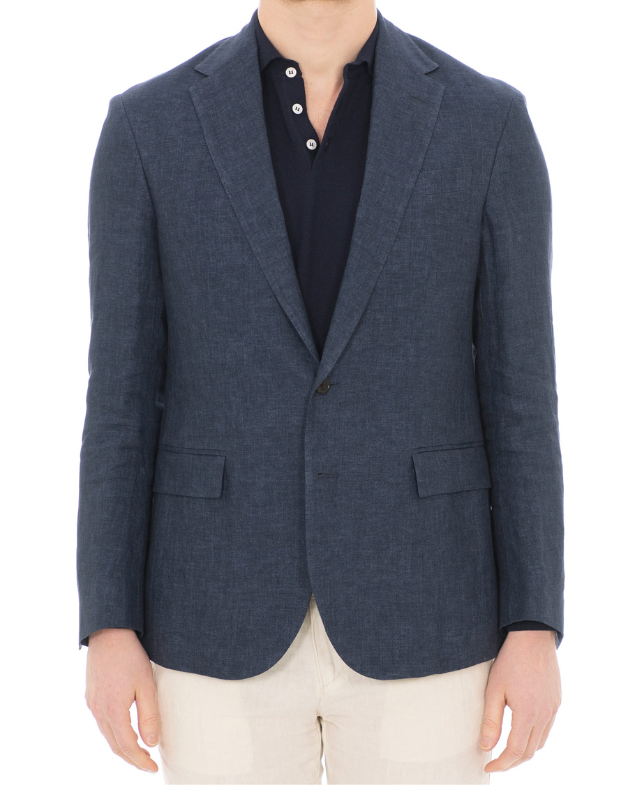 Herre | Dressjakker | Polo Ralph Lauren | Linen Blazer Indigo