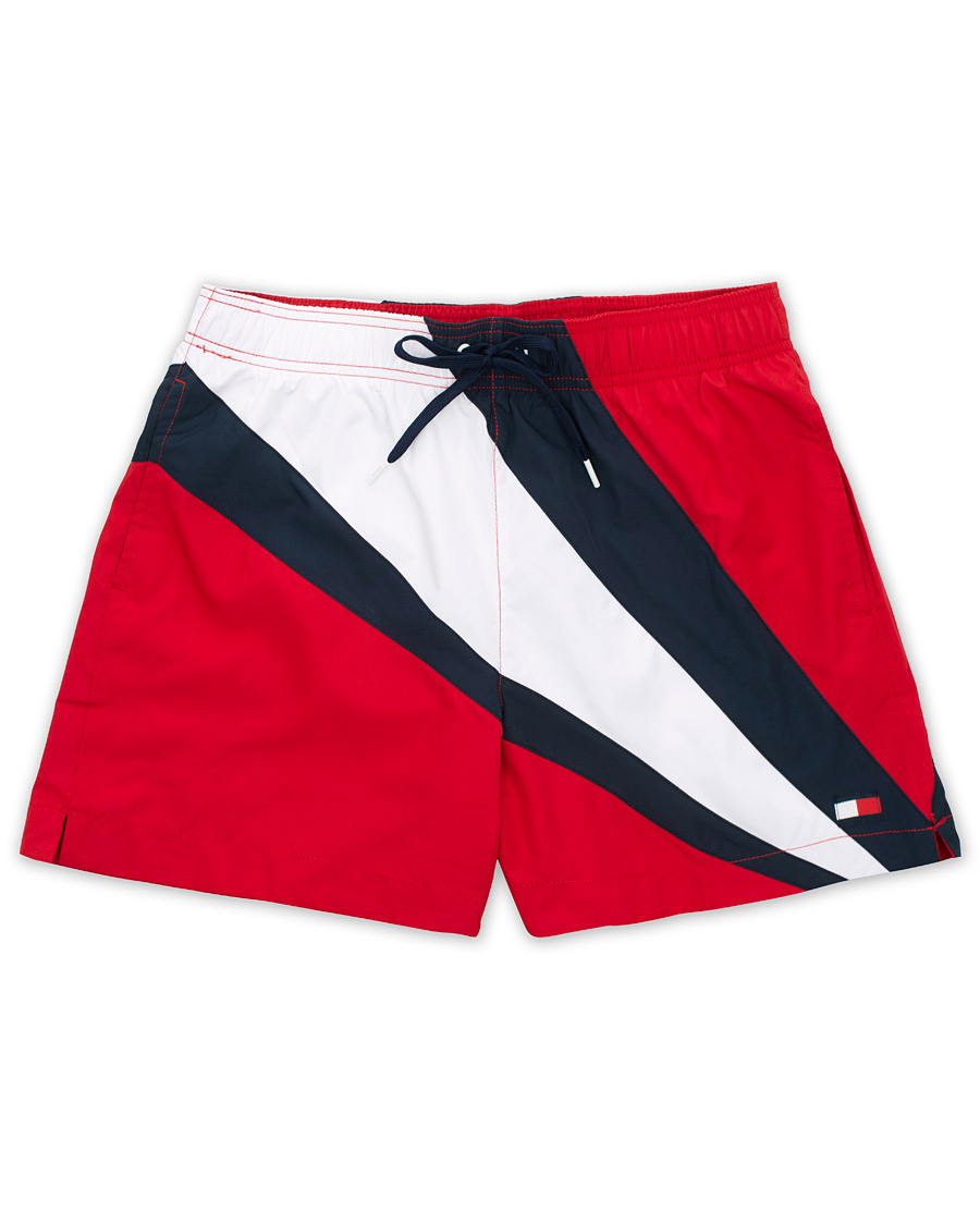 Herre | Badeshorts | Tommy Hilfiger | Tommy Archive Medium Drawstring Tango Red