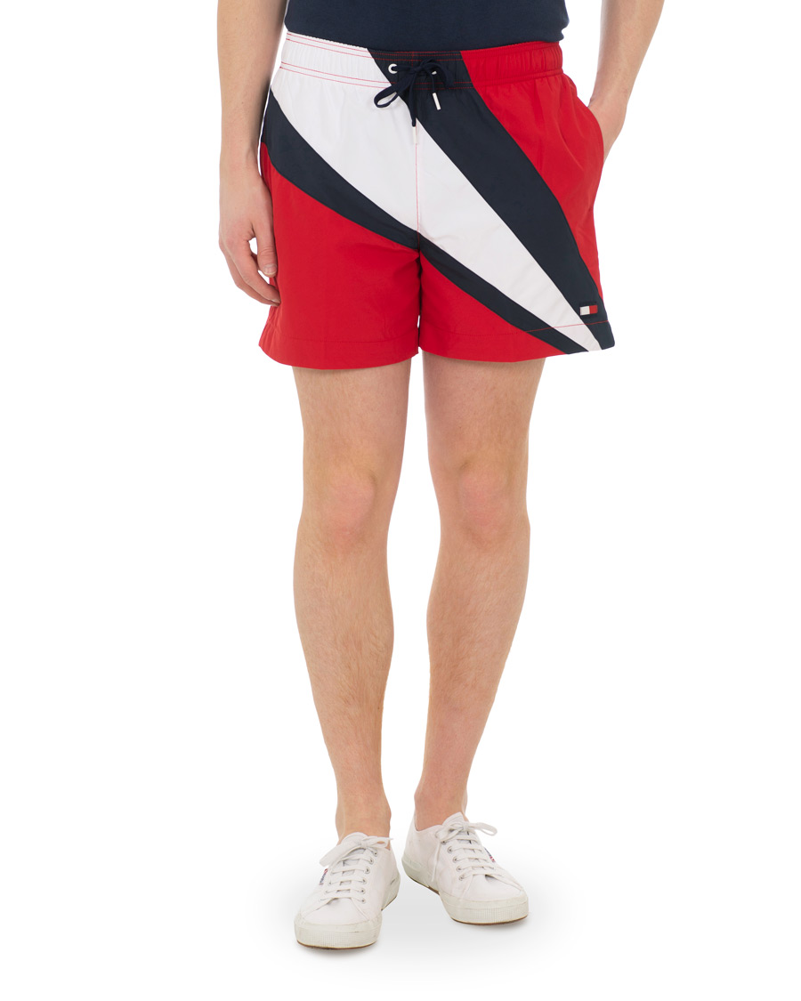 Herre | Badeshorts | Tommy Hilfiger | Tommy Archive Medium Drawstring Tango Red
