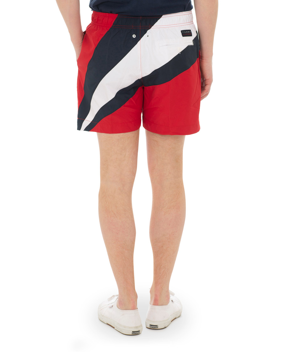 Herre | Badeshorts | Tommy Hilfiger | Tommy Archive Medium Drawstring Tango Red