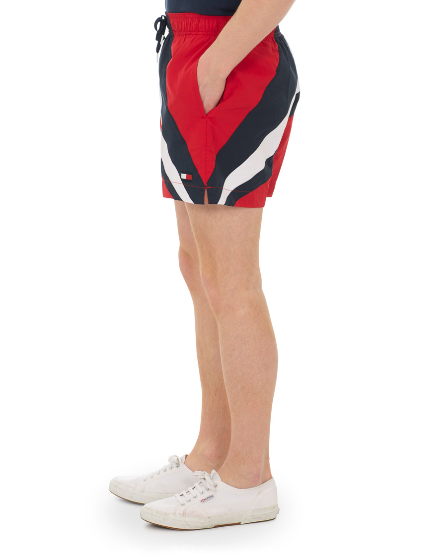 Herre | Badeshorts | Tommy Hilfiger | Tommy Archive Medium Drawstring Tango Red