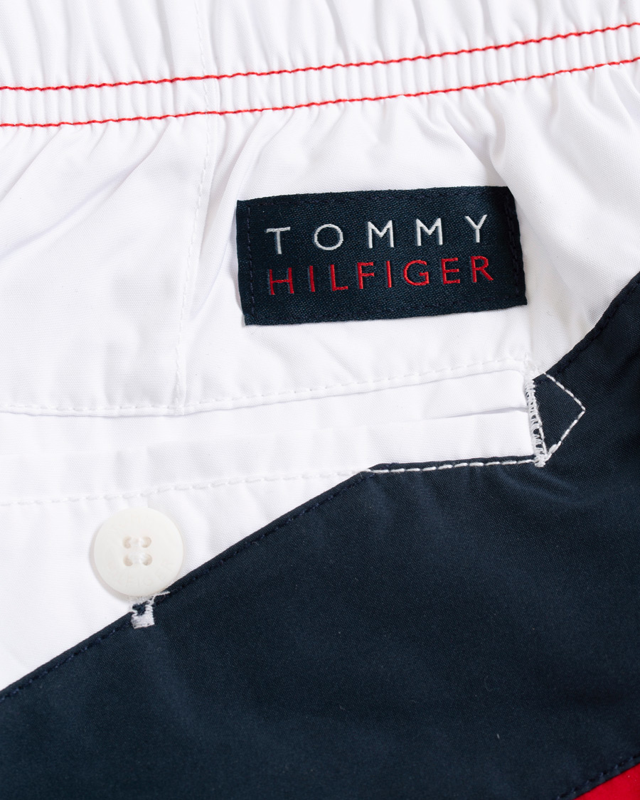 Herre | Badeshorts | Tommy Hilfiger | Tommy Archive Medium Drawstring Tango Red