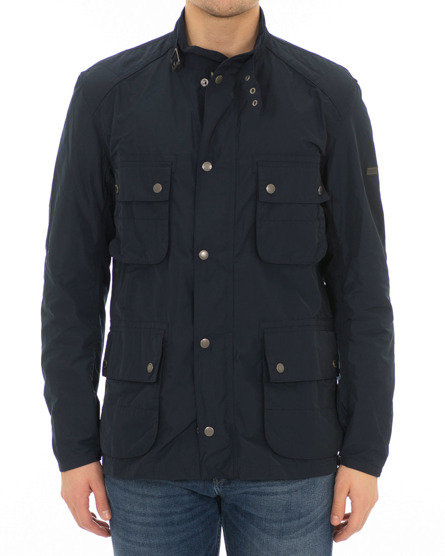 Herre | Jakker | Barbour International | Weir Casual Field Jacket Navy
