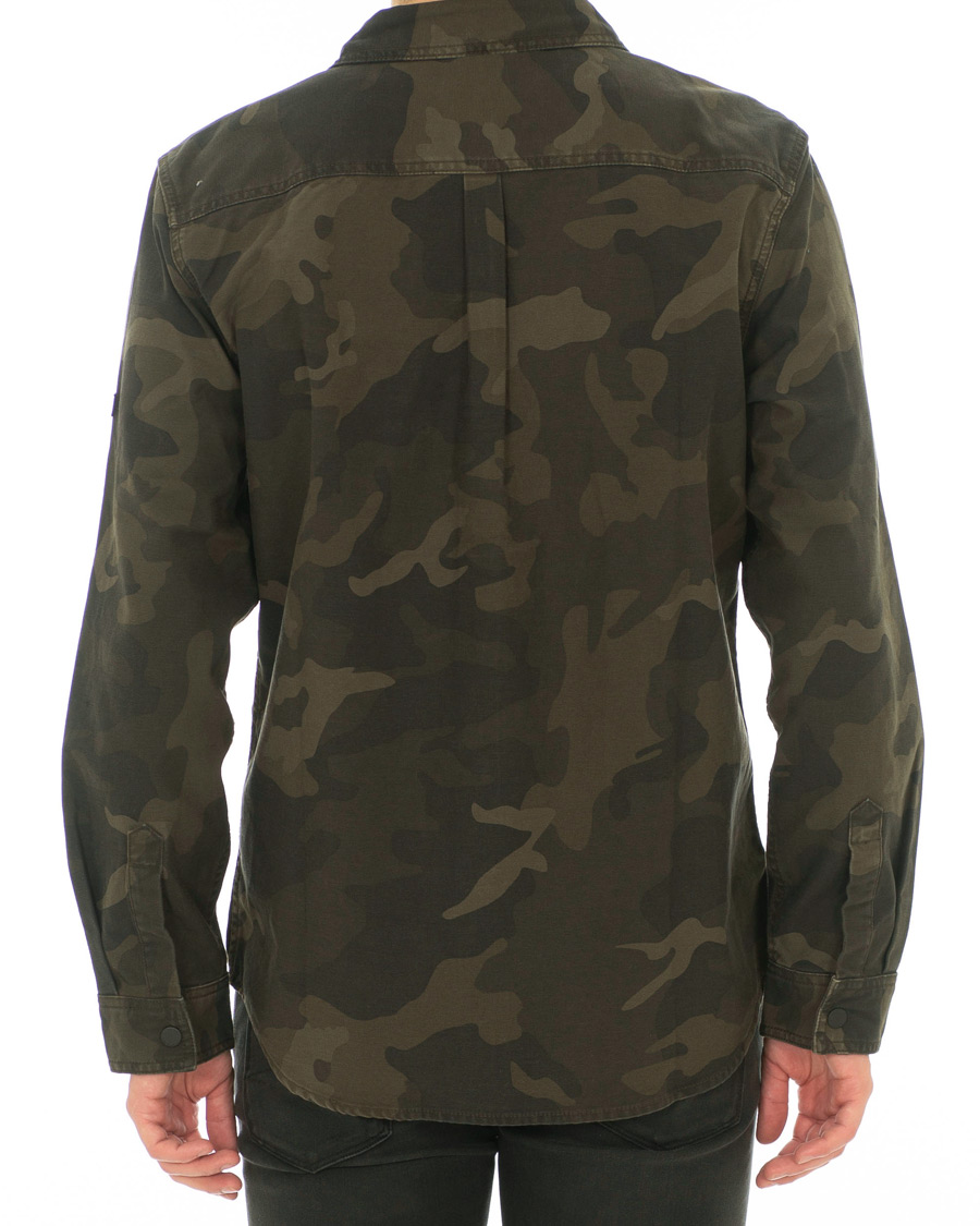 Barbour camo store overshirt