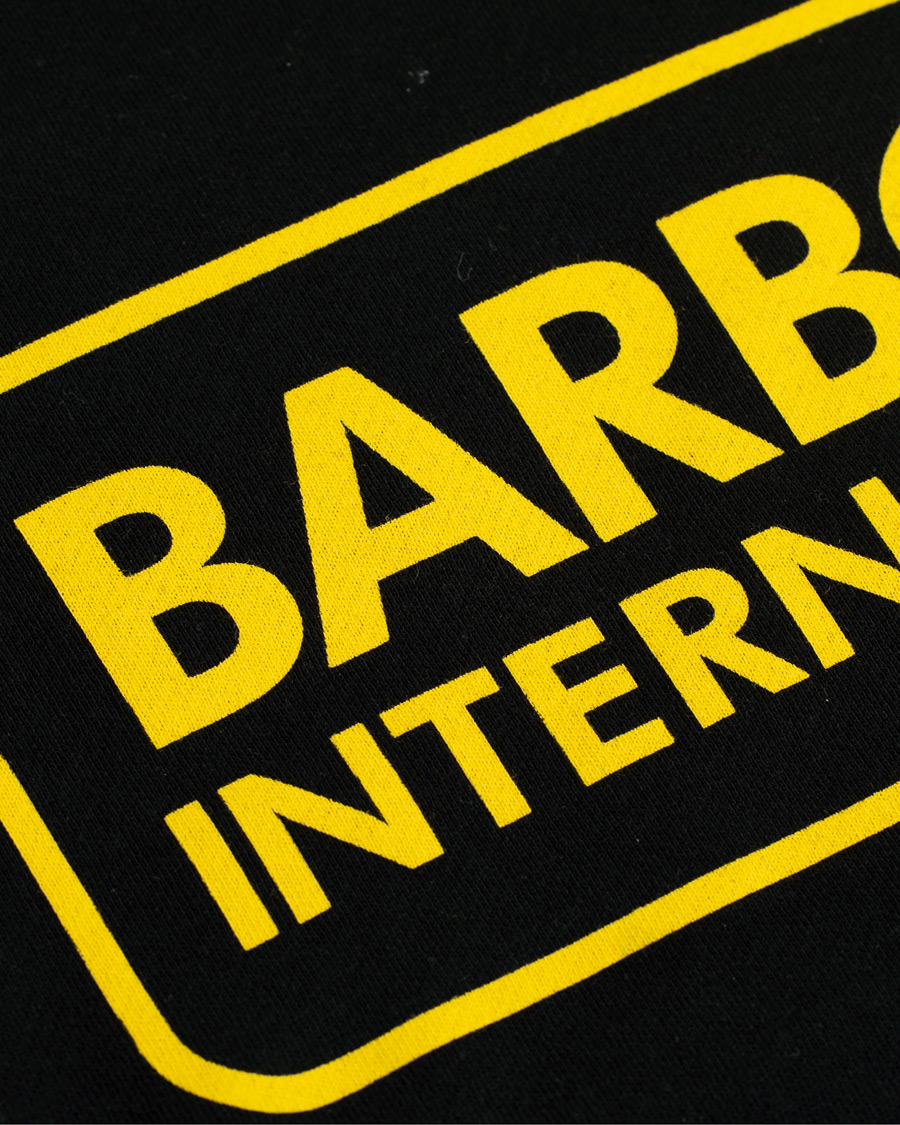 Herre | Gensere | Barbour International | Large Logo Sweatshirt Black
