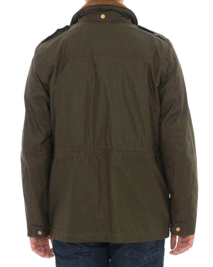 Herre | Jakker | Barbour Lifestyle | Lightweight Orel Wax Jacket Archive Olive
